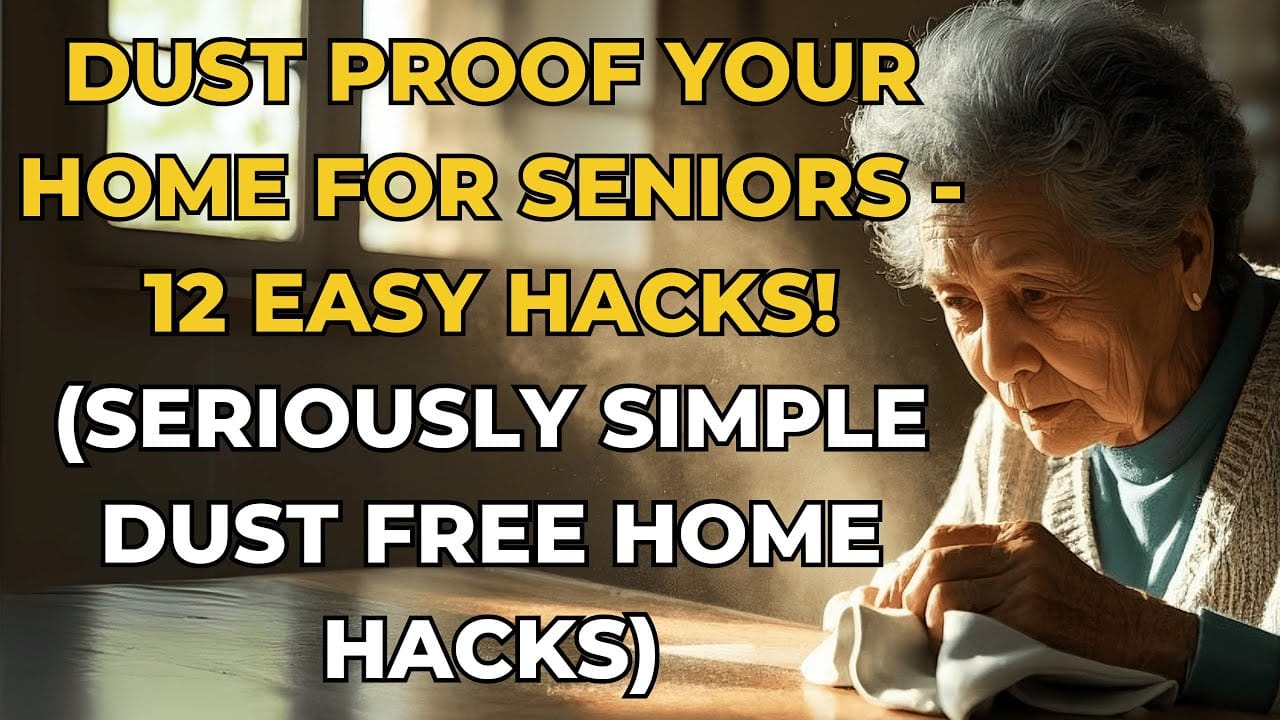 Dust Proof Your Home For Seniors – 12 Easy Hacks! (seriously simple dust free home hacks)